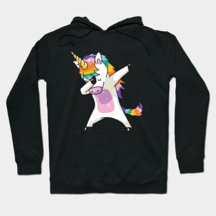 Dabbing Auntie Unicorn Lover Hoodie